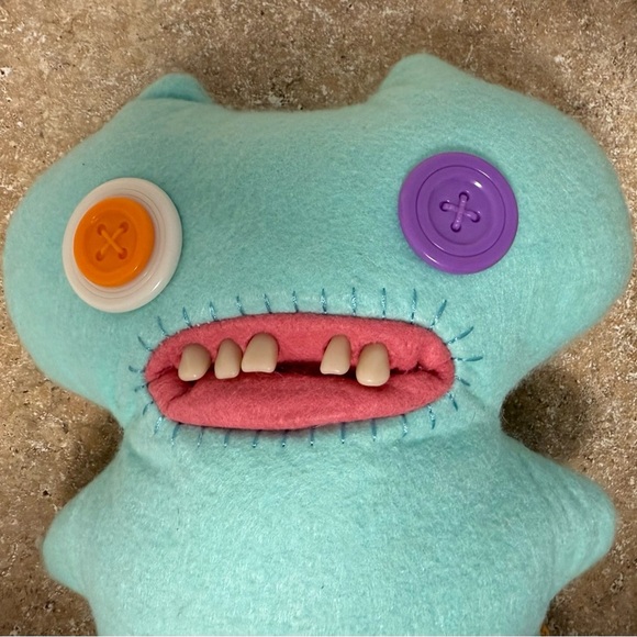 Fuggler Budgie GapTooth McGoo Plush Funny Ugly Monster Teeth Egg Undies 9” - Picture 4 of 6